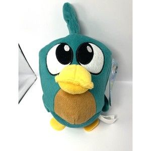 Happi Birds Turquoise Bird Plush Stuffed Animal Toy Sugarloaf NWT 2012 P9